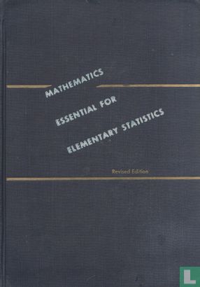 Mathematics essential for elementary statistics - Afbeelding 1
