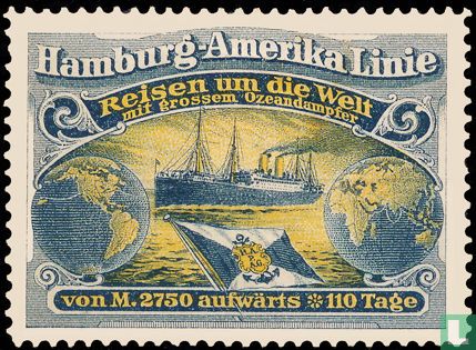 Hamburg-Amerika Linie Ozeandampfer