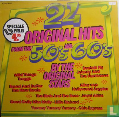 24 Original Hits from the 50's and 60's - Afbeelding 1