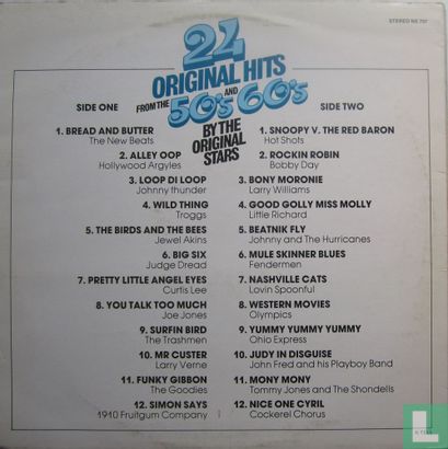 24 Original Hits from the 50's and 60's - Bild 2