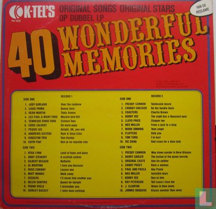 40 Wonderful Memories  - Bild 2