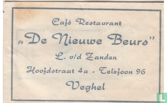Café Restaurant "De Nieuwe Beurs" - Image 1