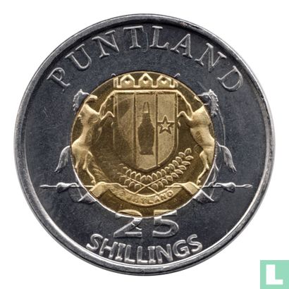Puntland 25 shillings 2015 "Margay" - Image 2