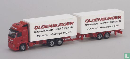 Volvo FH GT refrigerated box trailer 'Oldenburger'