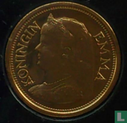 Gouden 5 gulden uitgifte ' Koningin Emma' - Image 1