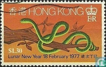 Chinesisches Neujahr-Jahr der Schlange