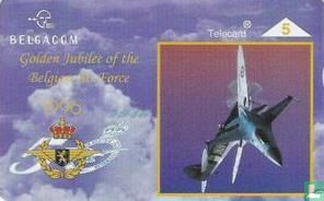 De Belgische Luchtmacht bestaat 50 jaar in 1996