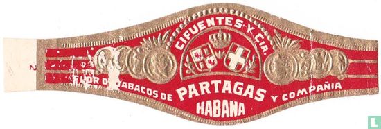 Cifuentes y Cia Partagas Habana - Flor de Tabacos de - y Compañia  - Image 1