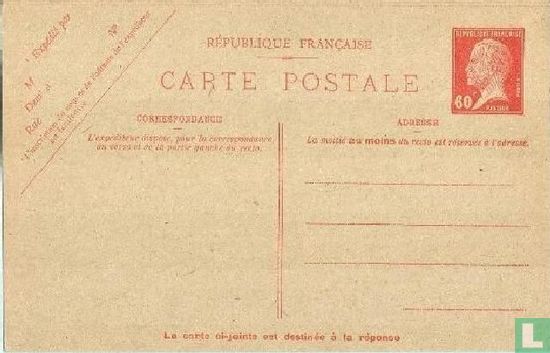 Postcard Pasteur Type - Image 1