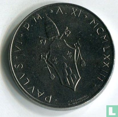 Vatican 100 lire 1973 - Image 1
