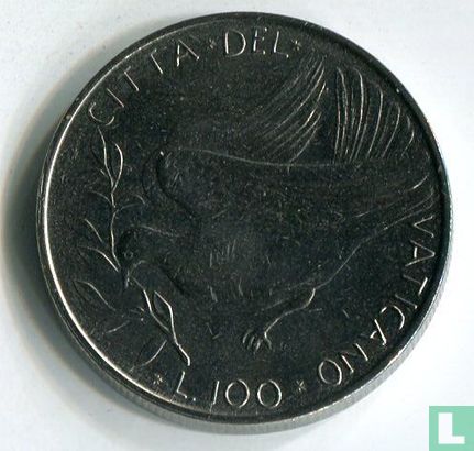Vatican 100 lire 1973 - Image 2