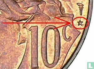 Frankrijk 10 centimes 1916 (met ster) - Afbeelding 3