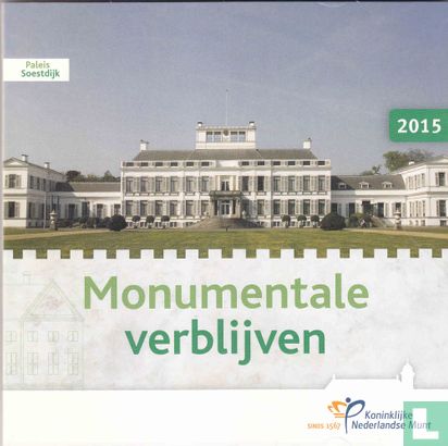 Nederland jaarset 2015 "Monumental stays" - Afbeelding 1