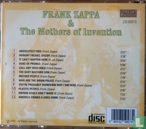 Frank Zappa & The Mothers Of Invention - Afbeelding 2