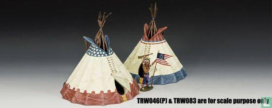 Sioux Indian Tepee Version #1 - Afbeelding 3