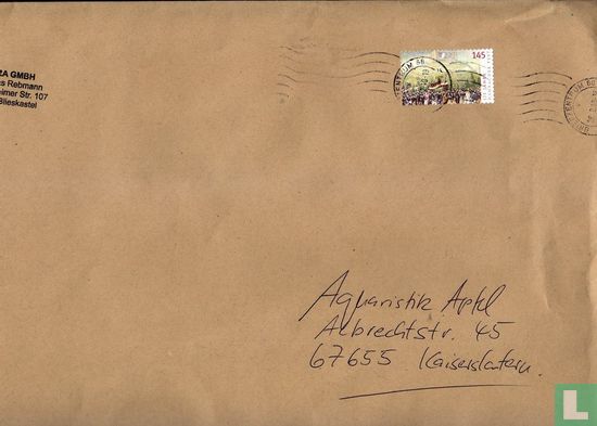 Briefzentrum 68 - 175 Jahre Hambacher Fest