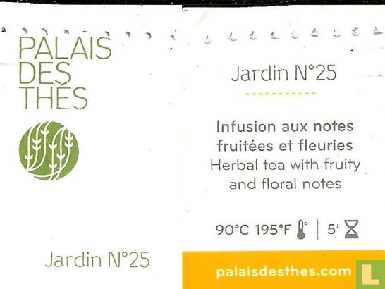 Jardin Nº 25 Infusion aux notes fruitées et fleuries - Image 3