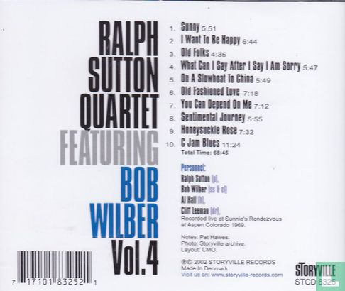 Ralph Sutton Quartet featuring Bob Wilber vol. 4 - Afbeelding 2