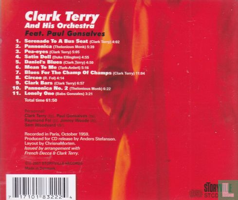 Clark Terry and his orchestra featuring Paul Gonsalves - Afbeelding 2