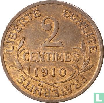 Frankrijk 2 centimes 1910 - Afbeelding 1