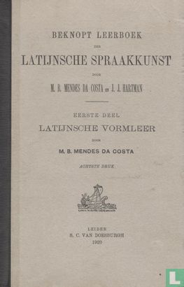 Beknopt leerboek der Latijnsche spraakkunst - Afbeelding 1