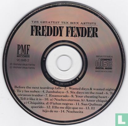 The Greatest Tex-Mex Artists / The Very Best Of Freddy Fender - Afbeelding 3