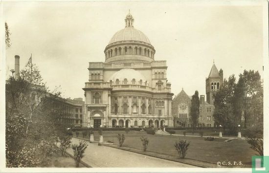 The First Church of Christ, Scientist, in Boston Massachusetts - Park View