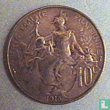 Frankrijk 10 centimes 1915 - Afbeelding 1