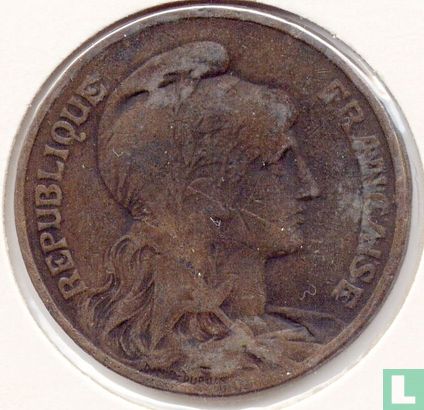 France 10 centimes 1901 - Image 2