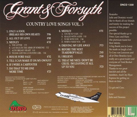 Country Love Songs Vol. 3 - Image 2