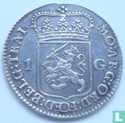 Utrecht 1 gulden 1762 - Afbeelding 2