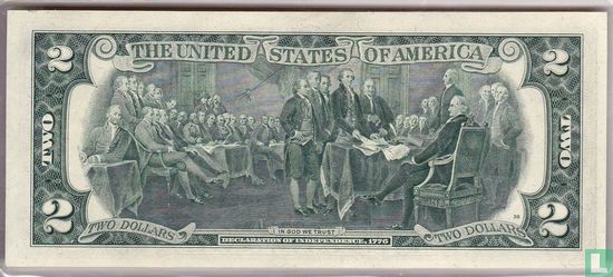 Verenigde Staten 2 dollars 1976 G - Afbeelding 2