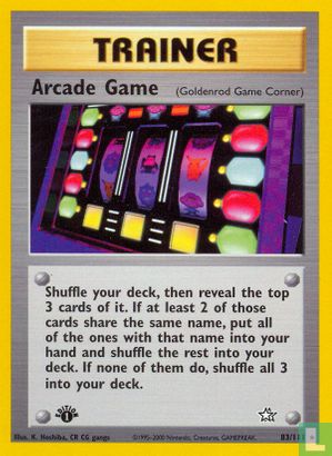 Arcade Game (Goldenrod Game Corner) - Image 1