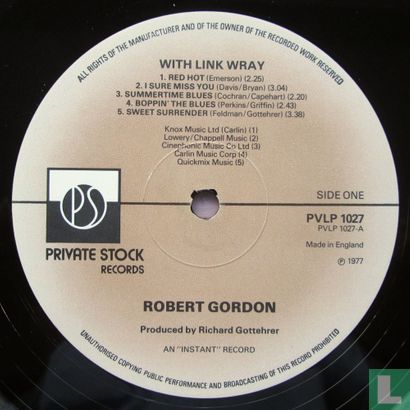 Robert Gordon with Link Wray - Afbeelding 3
