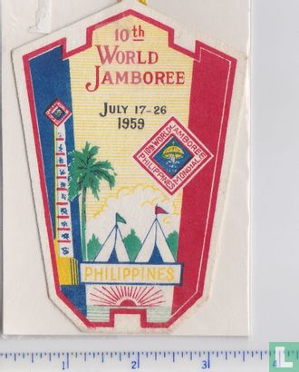Souvenir badge - 10th World Jamboree - Image 1