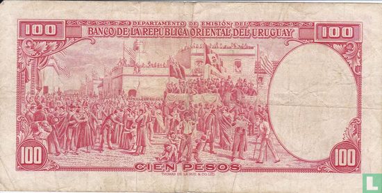 Uruguay 100 Pesos - Afbeelding 2
