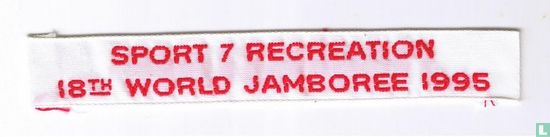 SPORT 7 RECREATION \\ 18th WORLD JAMBOREE 1995