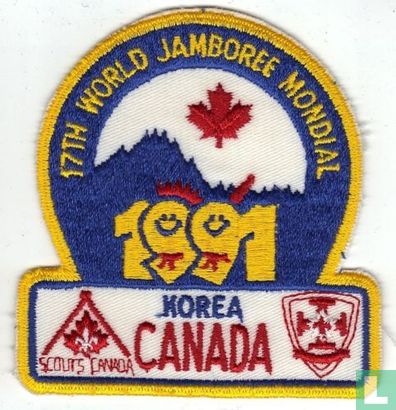 Canadian contingent - 17th World Jamboree (rood)