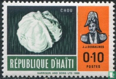 J.J. Dessalines and white cabbage