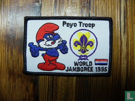 Dutch contingent - Peyo troop - 18th World Jamboree - Bild 1