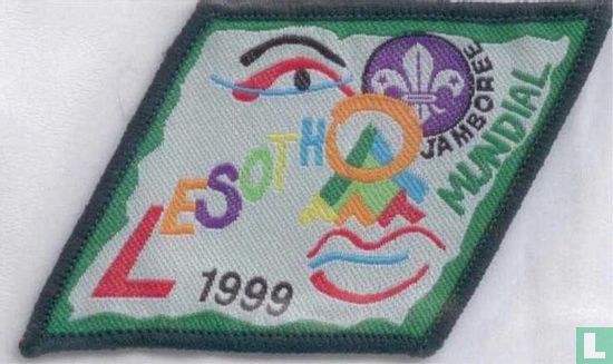 Lesotho contingent (fake) - 19th World Jamboree (green border)