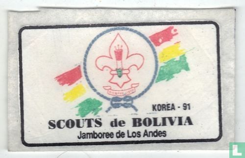 Bolivian contingent - 17th World Jamboree