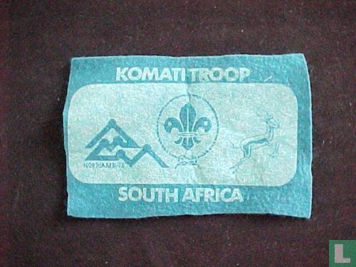 South-African contingent - Komati troop - 14th World Jamboree