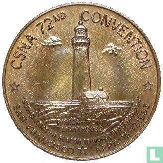 USA  California State Numismatic Association Convention  1983 - Afbeelding 1