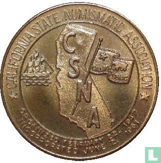 USA  California State Numismatic Association Convention  1983 - Afbeelding 2