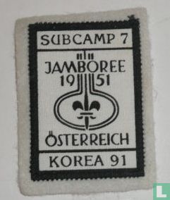 Austrian contingent - Subkamp 7 - 17th World Jamboree