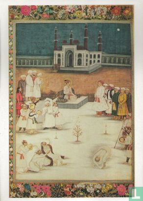 Dervishes dancing in the courtyard of a mosque in the presence of Jahangir and his Suite - Image 1