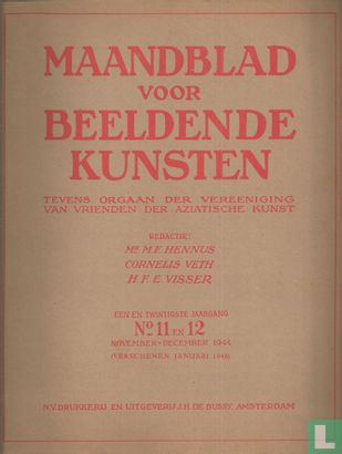 Maandblad voor Beeldende Kunsten 11 Een en twintigste jaargang - Bild 1