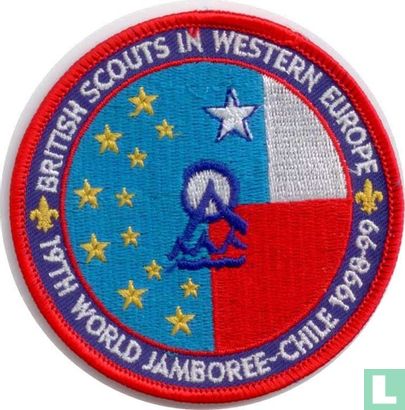 British Scouts in Western Europe - 19th World Jamboree