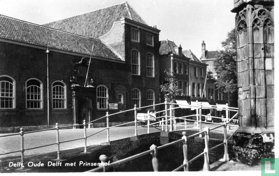 Oude Delft met Prinsenhof - Afbeelding 1